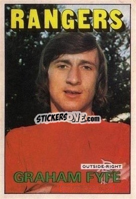 Sticker Graham Fyfe - Scottish Footballers 1972-1973
 - A&BC