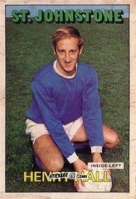 Sticker Henry Hall - Scottish Footballers 1972-1973
 n. 91 - A&BC