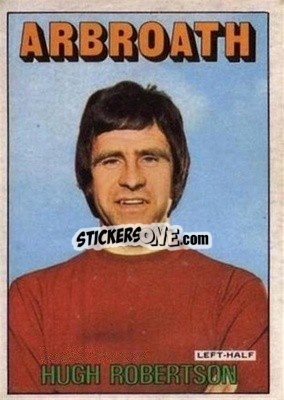 Cromo Hugh Robertson - Scottish Footballers 1972-1973
 - A&BC
