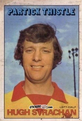 Cromo Hugh Strachan - Scottish Footballers 1972-1973
 - A&BC