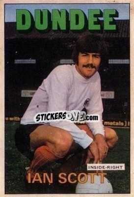 Sticker Ian Scott - Scottish Footballers 1972-1973
 - A&BC