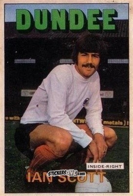 Sticker Ian Scott - Scottish Footballers 1972-1973
 - A&BC