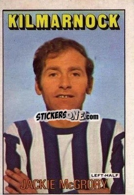 Sticker Jackie McGrory - Scottish Footballers 1972-1973
 - A&BC