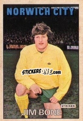 Sticker Jim Bone - Scottish Footballers 1972-1973
 - A&BC