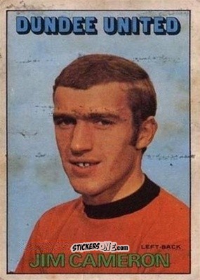 Sticker Jim Cameron - Scottish Footballers 1972-1973
 n. 89 - A&BC