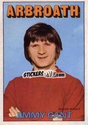 Sticker Jim Cant - Scottish Footballers 1972-1973
 n. 81 - A&BC