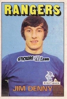 Sticker Jim Denny - Scottish Footballers 1972-1973
 - A&BC
