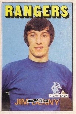 Sticker Jim Denny - Scottish Footballers 1972-1973
 n. 154 - A&BC