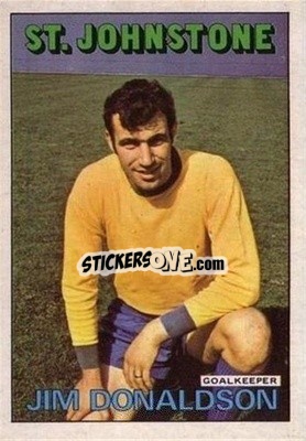 Sticker Jim Donaldson - Scottish Footballers 1972-1973
 - A&BC