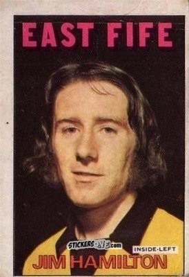 Sticker Jim Hamilton - Scottish Footballers 1972-1973
 n. 44 - A&BC
