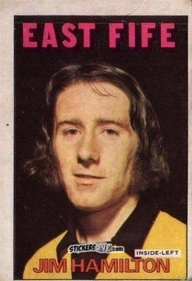 Sticker Jim Hamilton - Scottish Footballers 1972-1973
 - A&BC