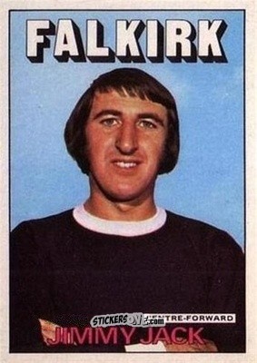 Sticker Jimmy Jack - Scottish Footballers 1972-1973
 n. 77 - A&BC
