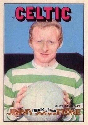 Sticker Jimmy Johnstone - Scottish Footballers 1972-1973
 n. 108 - A&BC