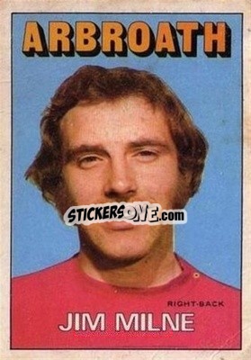 Sticker Jimmy Milne - Scottish Footballers 1972-1973
 - A&BC