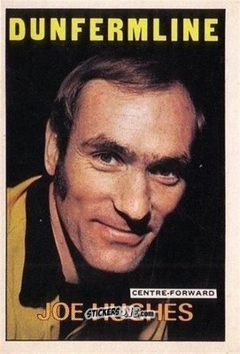 Sticker Joe Hughes - Scottish Footballers 1972-1973
 n. 157 - A&BC