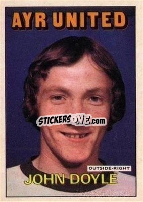 Sticker John Doyle - Scottish Footballers 1972-1973
 - A&BC