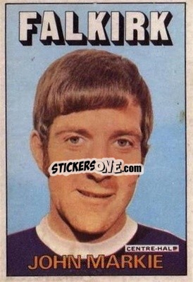Sticker John Markie - Scottish Footballers 1972-1973
 n. 88 - A&BC