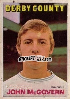 Sticker John McGovern - Scottish Footballers 1972-1973
 - A&BC