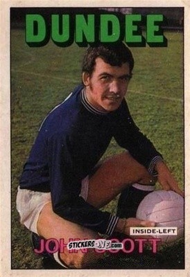 Sticker John Scott - Scottish Footballers 1972-1973
 n. 118 - A&BC