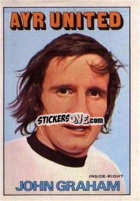 Sticker Johnny Graham - Scottish Footballers 1972-1973
 - A&BC