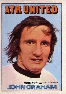 Sticker Johnny Graham - Scottish Footballers 1972-1973
 n. 49 - A&BC