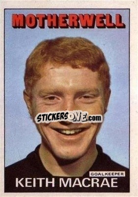 Sticker Keith MacRae - Scottish Footballers 1972-1973
 - A&BC