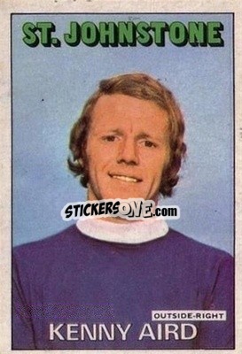 Sticker Kenny Aird - Scottish Footballers 1972-1973
 - A&BC