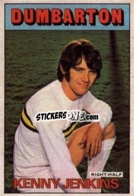 Sticker Kenny Jenkins - Scottish Footballers 1972-1973
 - A&BC