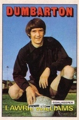 Sticker Lawrie Williams - Scottish Footballers 1972-1973
 - A&BC