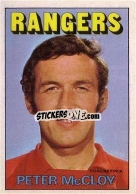 Cromo Peter McCloy - Scottish Footballers 1972-1973
 - A&BC