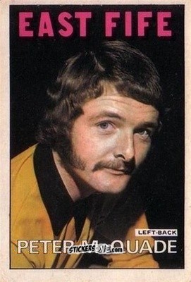 Sticker Peter McQuade - Scottish Footballers 1972-1973
 - A&BC