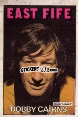 Sticker Rab Cairns - Scottish Footballers 1972-1973
 - A&BC