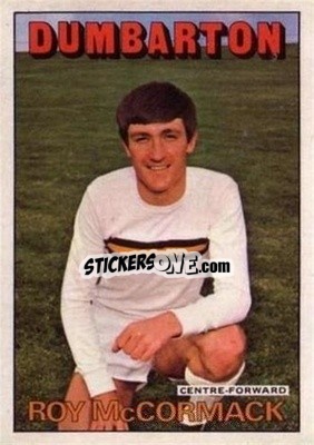 Sticker Roy McCormack - Scottish Footballers 1972-1973
 - A&BC