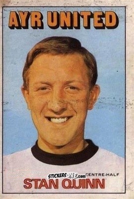 Sticker Stan Quinn - Scottish Footballers 1972-1973
 n. 13 - A&BC