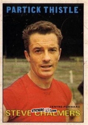 Sticker Steve Chalmers - Scottish Footballers 1972-1973
 n. 120 - A&BC
