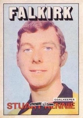 Sticker Stuart Rennie - Scottish Footballers 1972-1973
 n. 165 - A&BC