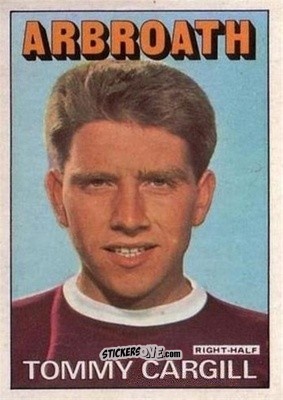 Sticker Tom Cargill - Scottish Footballers 1972-1973
 n. 56 - A&BC