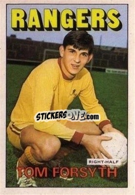Sticker Tom Forsyth - Scottish Footballers 1972-1973
 - A&BC