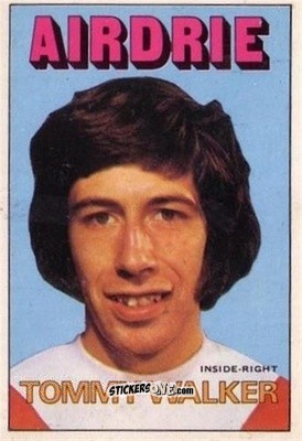 Cromo Tommy Walker - Scottish Footballers 1972-1973
 n. 170 - A&BC