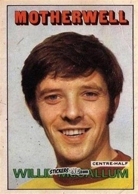 Sticker Willie McCallum - Scottish Footballers 1972-1973
 n. 130 - A&BC