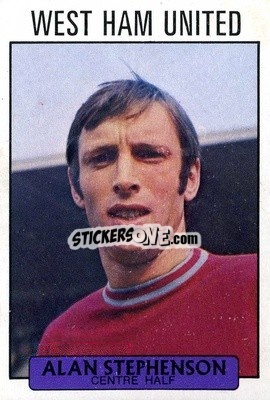 Sticker Alan Stephenson - Footballers 1971-1972
 n. 40 - A&BC