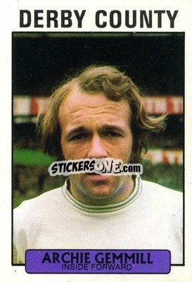 Figurina Archie Gemmill - Footballers 1971-1972
 n. 55 - A&BC