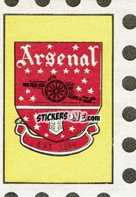 Sticker Arsenal FC - Footballers 1971-1972
 n. CC1 - A&BC