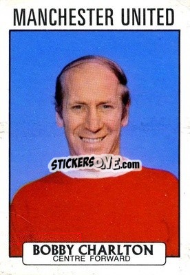 Sticker Bobby Charlton - Footballers 1971-1972
 n. 9 - A&BC