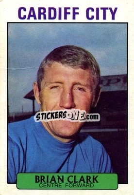 Sticker Brian Clark - Footballers 1971-1972
 n. 39 - A&BC
