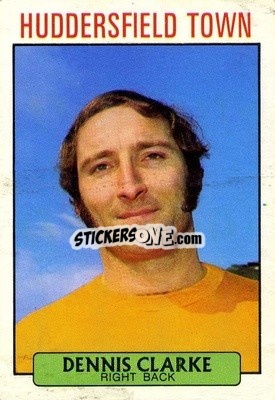 Sticker Dennis Clarke - Footballers 1971-1972
 n. 17 - A&BC