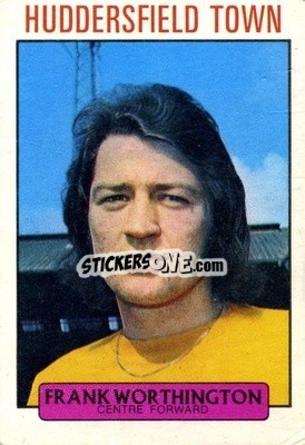 Sticker Frank Worthington - Footballers 1971-1972
 n. 56 - A&BC