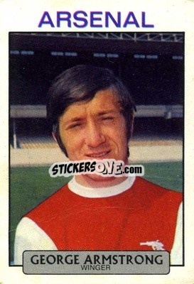 Sticker George Armstrong - Footballers 1971-1972
 n. 78 - A&BC