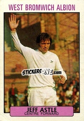 Sticker Jeff Astle - Footballers 1971-1972
 - A&BC