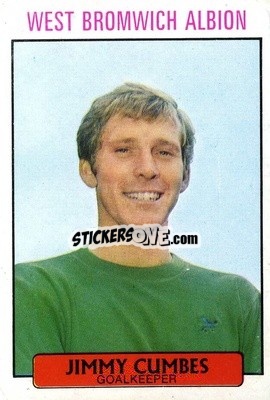 Sticker Jimmy Cumbes - Footballers 1971-1972
 n. 43 - A&BC